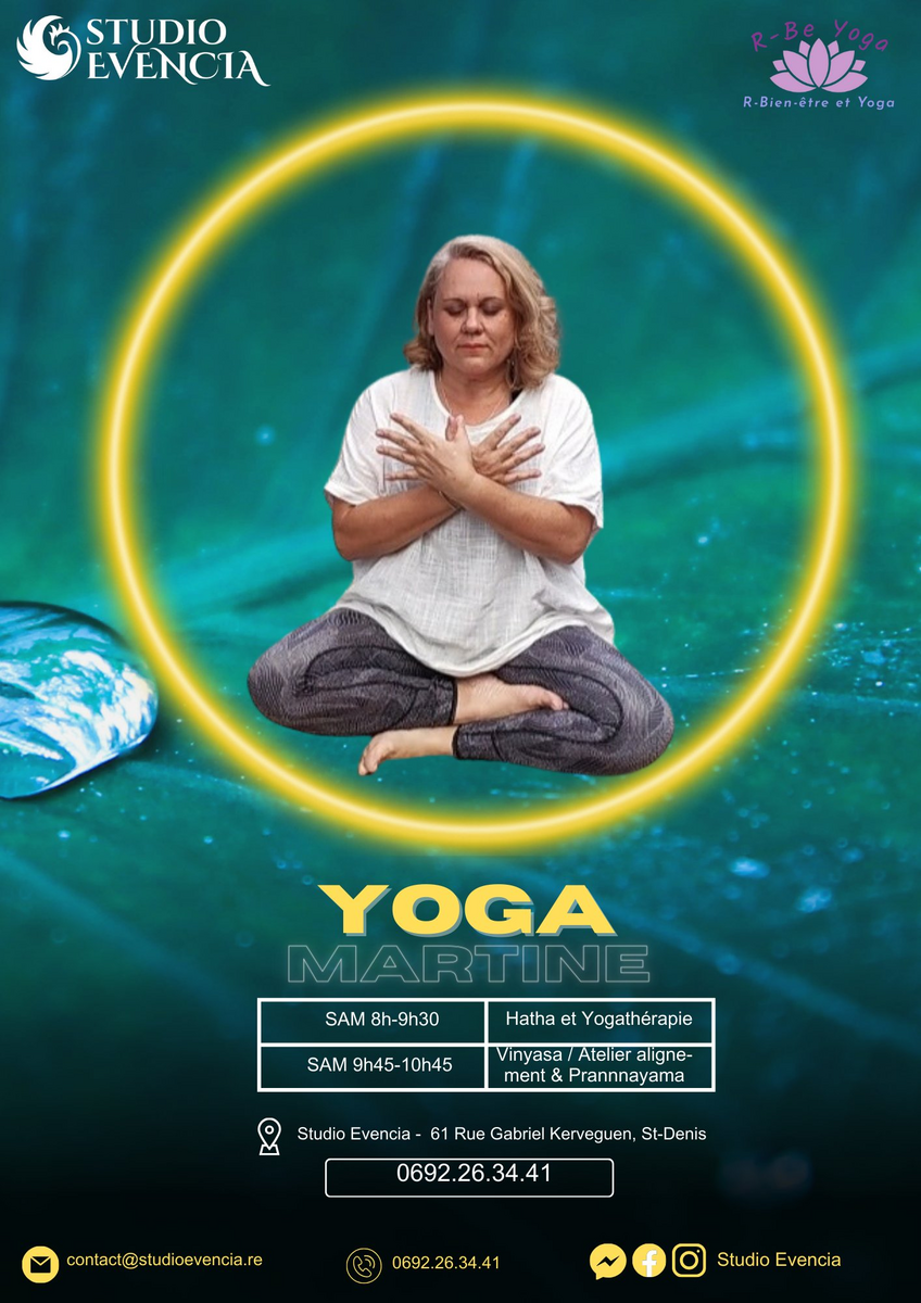 Martine — Hatha, Vinyasa, Yogathérapie