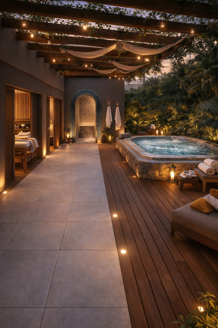 Vision architecturale — Spa et Wellness